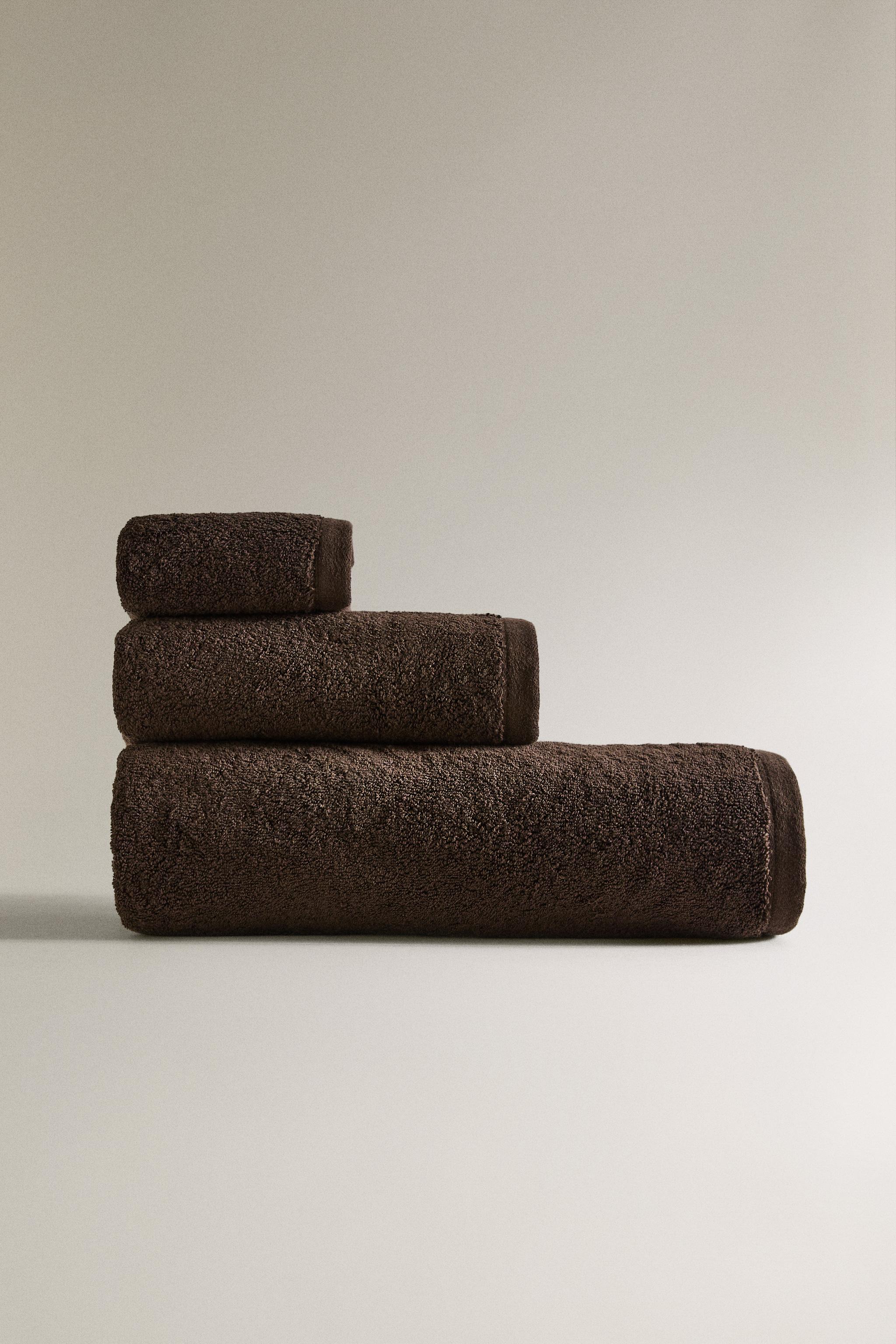 SERVIETTE DE BAIN ÉPONGE COULEUR